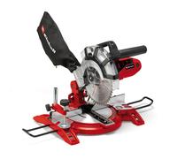 Einhell Compound Mitre Saw 1600W, 5000rpm Cutting Speed, +/-45 Mitre, Suitable for Materials Such as Wood, Coated Boards or Plastic