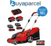 Einhell Cordless 18/36v Lawnmower 42cm RASARRO 36/42 PXC X2 5.2Ah + X2 4AH Kit