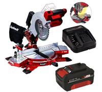 Einhell Cordless 18V Mitre Saw 210mm Power X-Change Te-Ms 18/210 1 X 4Ah Battery