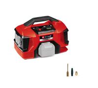 Einhell Cordless Air Compressor 18V Power X-Change High and Low-Pressure Electric Pump for Inflating Car and Bike Tyres, Air-Beds, Balls, Without Bat
