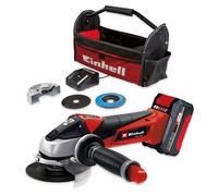 Einhell Cordless Angle Grinder 115mm 18V Power X-Change With Battery And Charger Carry Bag Te-Ag 18/115 Li Kit