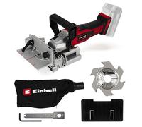 Einhell Power X-Change 18V Cordless Biscuit Jointer - Variable Cutting Depth Plate Joiner with Dust Extraction for Woodworking - TE-BJ 18 Li Solo Biscuit Joiner (Battery Not Included)