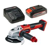 Einhell Cordless Brushless Angle Grinder 115mm Axxio Power 18V+2.5Ah Battery Kit Axxio Te-Ag 18/115 Li Bl