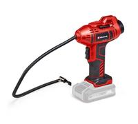 Einhell Cordless Car Air Compressor 18V PXC, Li-ion, Max. 11 Bar | 60cm Compressed Air Hose, Automatic Shut-Off Function, Without Battery CE-CC 18 Li-Solo