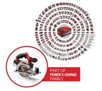 Einhell Cordless Circular Saw 18V Power XChange 150mm Rotary Wood Saw