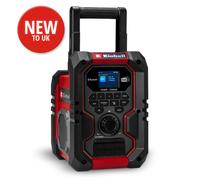 Einhell Cordless Dab Site Radio 18V Ip65 Fm Bluetooth Hybrid Te-Cr 18 Pxc - Body Only
