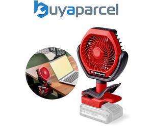 Einhell Cordless Desk Fan 18V 3 Speeds Adjustable 110mm GC-CF 18/110 Li - Bare