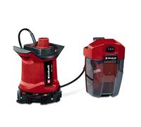Einhell Cordless Dirty Water Pump 18V PXC Without Battery | 0.5 Bar, 7000 L/h Flow Rate, 5m Delivery Height, Shallow Suction, 2 Operating Modes GE-DP 18/25 LL Li Solo
