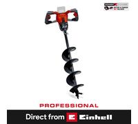 Einhell Power X-Change 18V Cordless Fence Post Auger - 150mm Auger Post Hole Digger, Brushless Soil Drill - GP-EA 18/150 Li Solo Post Hole Borer (Battery Not Included)