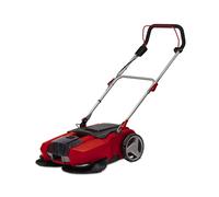 Einhell Cordless Electric Push Sweeper 18V Power X-Change, Debris and Leaf Sweeper, 610mm Width Electric Broom, 20L Dirt Tank, Adjustable Handle, Wit