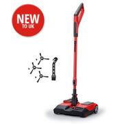 Einhell Power X-Change Cordless Carpet Sweeper - 18V Lightweight Electric Broom with 250mm Wide Brush, Telescopic Handle, LED Light - TE-FS 18 Li Carpet and Hard Floor Sweeper (Battery Not Included)