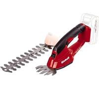 Einhell Cordless Grass and Shrub Shears 18V Power X-Change, Supplied With 2 Blades: 200mm Bush Shear and 100mm Grass Shears, Without Battery GC-CG 18 Li Solo