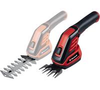 Einhell GC-CG 3.6/70 Li WT Cordless Grass and Shrub Shears - 3.6V, 2Ah Lithium-Ion Battery, Soft Grip, Tool Free Blade Change - Supplied With 2 Blades: 110mm Hedge Trimmer And 70mm Grass Cutter