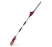 Einhell 3410585 Telescopic Hedge Trimmer, 18 V, Swivel Handle, Motorized Head 7 Positions, Without Battery and Charger, Black/Red