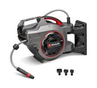 Einhell Cordless Hose Reel GE-HR 18/30-1 WH Li-Solo | PXC | 18 V | automatic rewind | 180° swivelling | wall mount | 1.5-m connecting hose | garden sprayer | without battery/hose