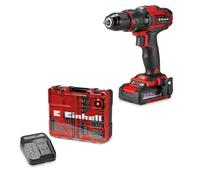Einhell Cordless Impact Drill 40Nm with Battery and Charger 18V PXC | 3-in-1 Combi Drill, Hammer and Screwdriver Function , 13mm Chuck, 2 Speeds, TE-CD 18/40 Li-I Drill Set with Accessory