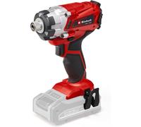 Einhell Cordless Impact Driver 18V Power X-Change, 140Nm 2300 RPM, 1/4" Hex Bit Mount, LED Light, Battery Powered Impact Drill TE-CI 18/1 Li Solo