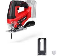 Einhell Cordless Jigsaw 18V Power X-Change, Battery Powered Electric Saw to Cut Wood, Plastic and Metal, Without Battery TC-JS 18 Li Solo