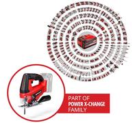 Einhell Cordless Jigsaw 18V Power XChange Battery Powered Electric Saw