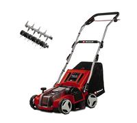Einhell Power X-Change 36V Cordless Lawn Scarifier and Aerator - Brushless Motor, 35cm Raking Width, 3 Working Depths - (Battery Not Included)