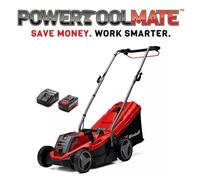 Einhell Cordless Lawnmower 33cm With Battery And Charger 18V PXC GE-CM 18/33 Kit