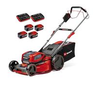 Einhell Professional GP-CM 36/52 S Li BL 36v Cordless Steel Deck Self Propelled Rotary Lawnmower 520mm 4 x 5.2ah Plus Li-ion Twin or Dual Battery Charger