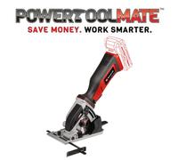 Einhell Cordless Mini Circular Saw 89mm 18V Power X-Change TE-CS 18/89 BODY ONLY
