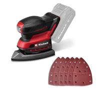 Einhell Cordless Multi-Sander 18V Power X-Change, 24,000rpm, 2mm Orbit, Dust Collector, Extraction Adapter, Includes 6 x Sanding Paper, Without Battery TE-OS 18/150-2 Li