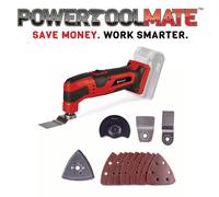 Einhell Cordless Multi Tool 18V With Accs TC-MG 18 Li Power X-Change BODY ONLY