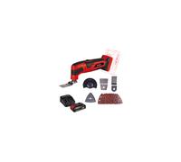 Einhell Cordless Multi Tool 18V With Battery Charger Accessory Kit TC-MG 18 Li