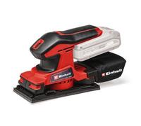 Einhell Cordless Orbital Sheet Sander 18V Power X-Change 1/3 Size Hook & Loop Sheets Dust Bag Te-Os 18/187 Li Solo - Body Only