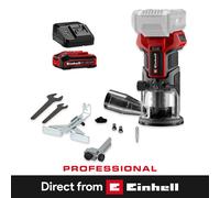 Einhell Cordless Palm Router 18V Brushless Power X-Change TP-ET 18 With Battery