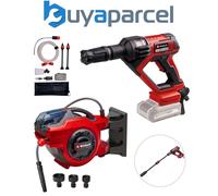 Einhell Cordless Pressure Washer 18V 4 In 1 HYPRESSO + 30m 18v Retractable Hose