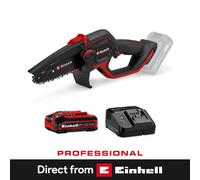 Einhell Cordless Pruner Mini Chainsaw 18V 20cm Brushless Pro With Battery