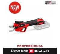 Einhell Professional Cordless Pruning Shears 18V PXC Without Battery | Adjustable Cutting Capacity, up to 28mm Branch Thickness, Bypass Blades, Belt Clip GP-LS 18/28 Li BL-Solo