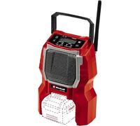 Einhell Cordless Radio 18V Power X-Change, 10W Speaker, Bluetooth, FM/AM Auto Search Function, Illuminated LCD Display Work Radio, Without Battery TC-RA 18 Li BT Solo Site Radio