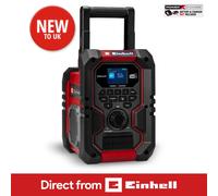 Einhell Cordless Site Radio 18V DAB+ IP65 FM Bluetooth Hybrid TE-CR 18 BODY ONLY