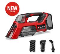 Einhell Cordless Spot Cleaner 18V PXC 200ML Tank Without Battery | Wet Vacuum Function, Rotating Brush, Brush Insert, TE-SCL 18/200