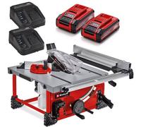 Einhell Cordless Table Saw 210mm Twin 18V 36V Te-Ts 36/210 Li - 2 X 3.0Ah Plus