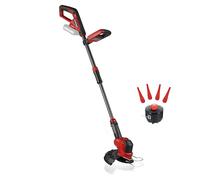 Einhell Cordless Trimmer 18V Power X-Change, 25cm Cutting Width, Rotatable and Tiltable Motor Head, Incl. 20 x Spare Plastic Blades, 1 Trimmer Line Spool, Without Battery GE-CT 18/25-1 Li-Solo