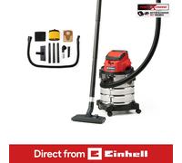 Einhell Cordless Vacuum Cleaner 20L Wet And Dry 18V TC-VC 18/20 Li S BODY ONLY