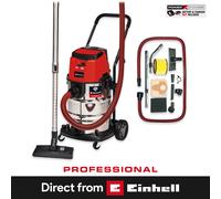 Einhell Professional Cordless Wet and Dry Vacuum 36V Without Battery | 30L Tank, 150 Mbar, Auto-Start Connectivity Function, ECO/BOOST Function, Incl. filter & nozzlesTP-VC 36/30 S