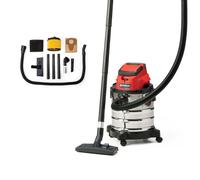 Einhell Cordless Wet And Dry Vacuum Cleaner 20L Tank With Castor Wheels Power X-Change - Tc-Vc 18/20 Li S - Body Only