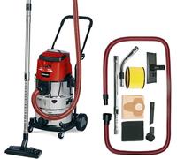 Einhell TE-VC 36/30 Li S 36v Cordless Stainless Steel Wet and Dry Vacuum Cleaner 30L No Batteries No Battery Charger
