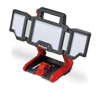Einhell Professional Power X-Change 18V Rechargeable Work Light - Powerful 60 x LED Dimmable (3000Lm Max) Adjustable Panel Lamp - TP-CL 18/3000 LiAC Portable Site Floodlight (Battery Not Included)