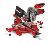 Einhell 4300380 Drag, Crosscut and Miter Saw TC-SM 216 (1600 W, Turntable with Quick-Adjust Facility and Locking Positions, Laser, L+R Supports, Spindle Lock), 49.5 cm*75.7 cm*67.7 cm