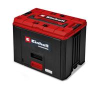 Einhell E-Case FlipFront Front-Loading Storage Case | E-Case System, Compatible with Half-Size E-Cases, 44 x 33 x 34cm, 45kg Carrying Capacity, 1,000kg Stack Load, Carrying Handle