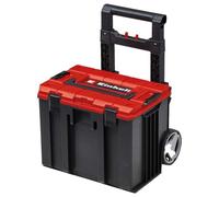 Einhell E-Case L Tool Storage Case With Wheels And Telescopic Handle | Power Tool Box, Stackable, Lockable, Protective Storage And Transport Of Tools And Accessories
