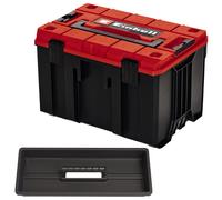 Einhell E-Case M Tool Storage Case With Organiser Insert - Power Tool Box, Stackable, Lockable, Splash-Proof, Protective Storage And Transport Of