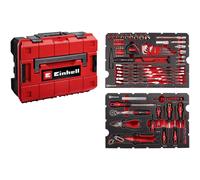 Einhell E-CASE Tool Box 80-piece set Stackable TÜV-approved